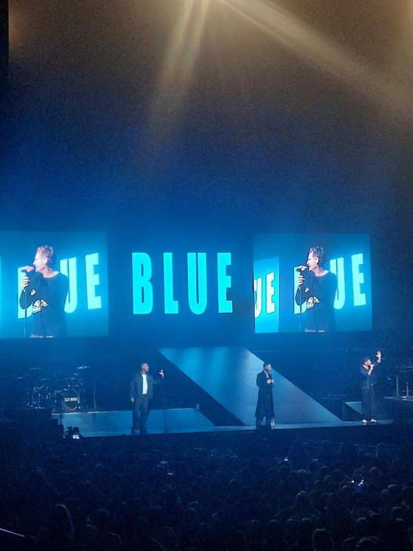 The O2, London, section: 102, row: G, seat: 85