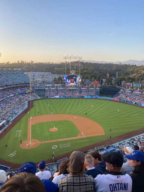 Dodger Stadium, section: 10TD, row: H, seat: 7