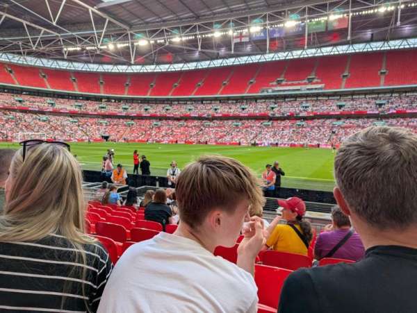 Wembley stadium, section: 143, row: J, seat: 260