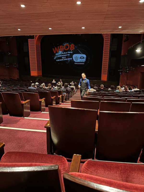 Marquis Theatre, section: Orchestra R, row: W, seat: 4