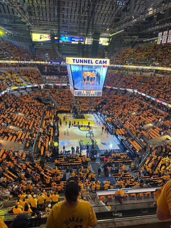 Gainbridge Fieldhouse, section: 217, row: 3, seat: 4