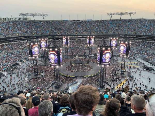 Bank of America Stadium, section: 515, row: 21, seat: 7