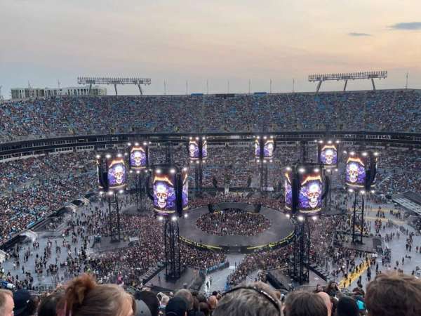 Bank of America Stadium, section: 515, row: 21, seat: 8