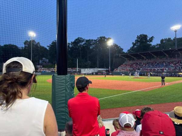 Foley Field, section: 113, row: D, seat: 5