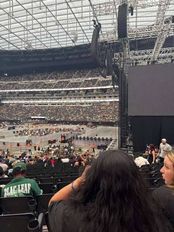 Allegiant Stadium, section: 128, row: 23, seat: 13