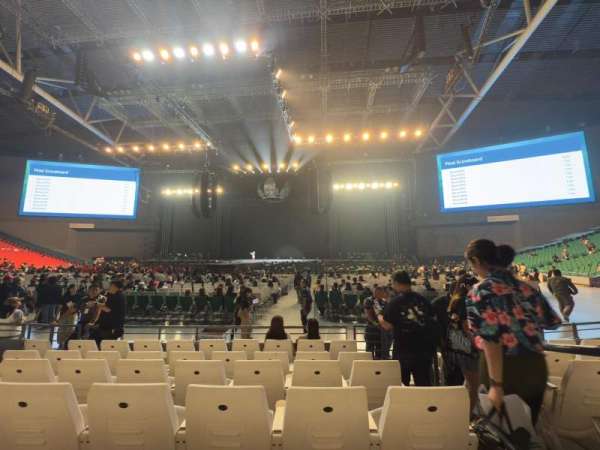Philippine Arena, section: 107, row: 6, seat: 224