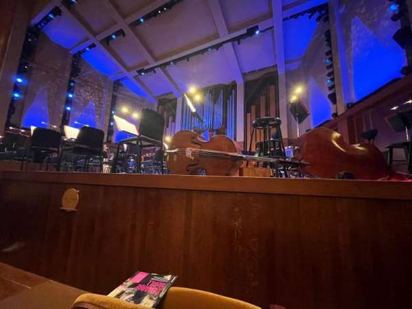 Benaroya Hall, section: Right Orchestra, row: B, seat: 1-2