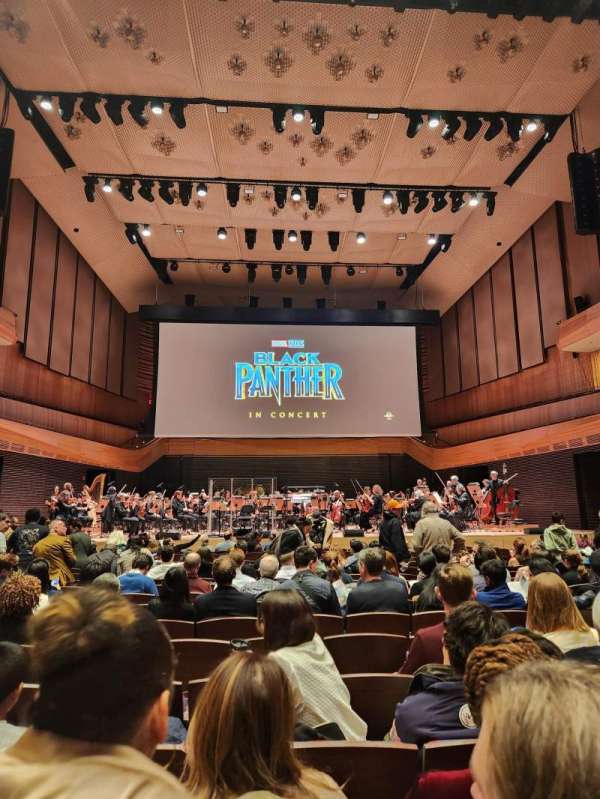 David Geffen Hall, section: Orchestra C, row: O, seat: 107