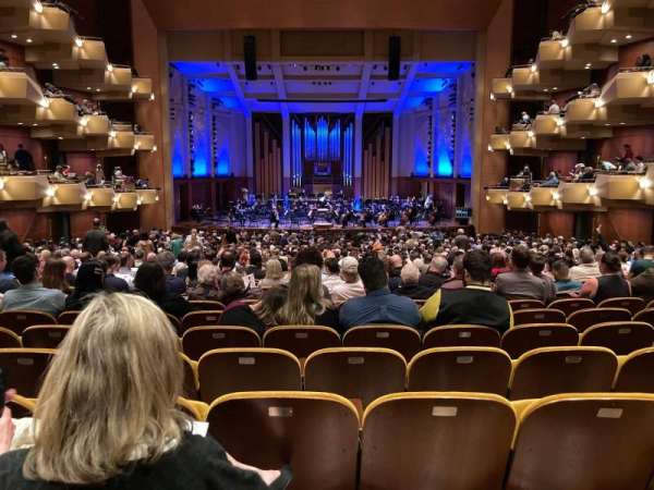Benaroya Hall, section: Orchestra C, row: QQ, seat: 9