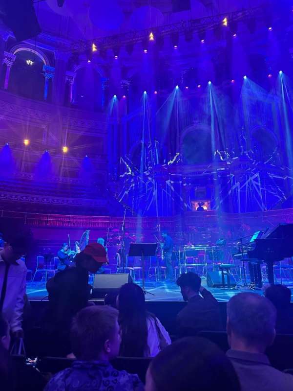 Royal Albert Hall, section: F, row: 5, seat: 19