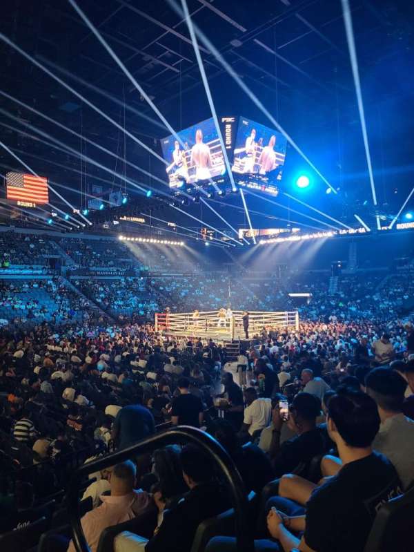 Michelob Ultra Arena, section: 104, row: H, seat: 7