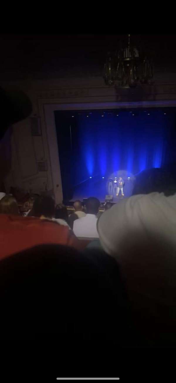 Wilbur Theatre, section: Balcony C, row: F, seat: 107/108