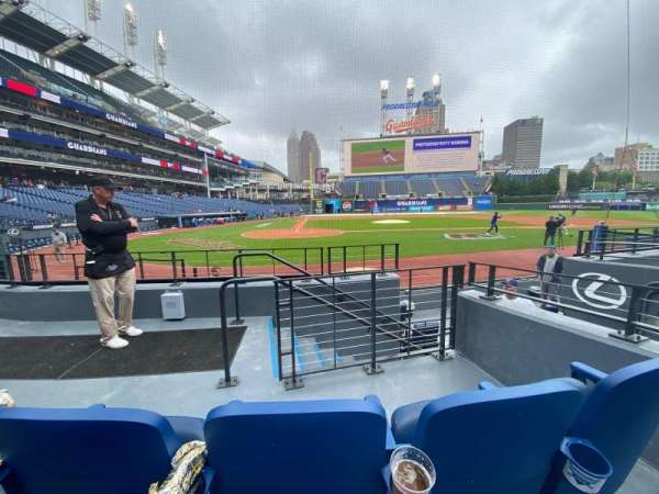 Progressive Field, section: 149, row: H, seat: 5