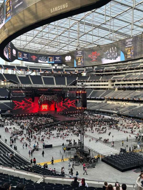 SoFi Stadium, section: 227, row: 15, seat: 3-4
