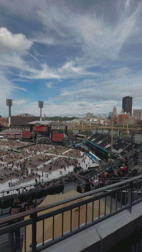 PNC Park, section: 307, row: B, seat: 11