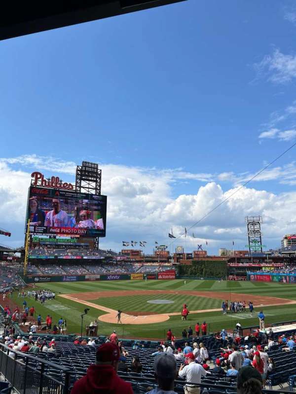Citizens Bank Park, section: 122, row: 30, seat: 14