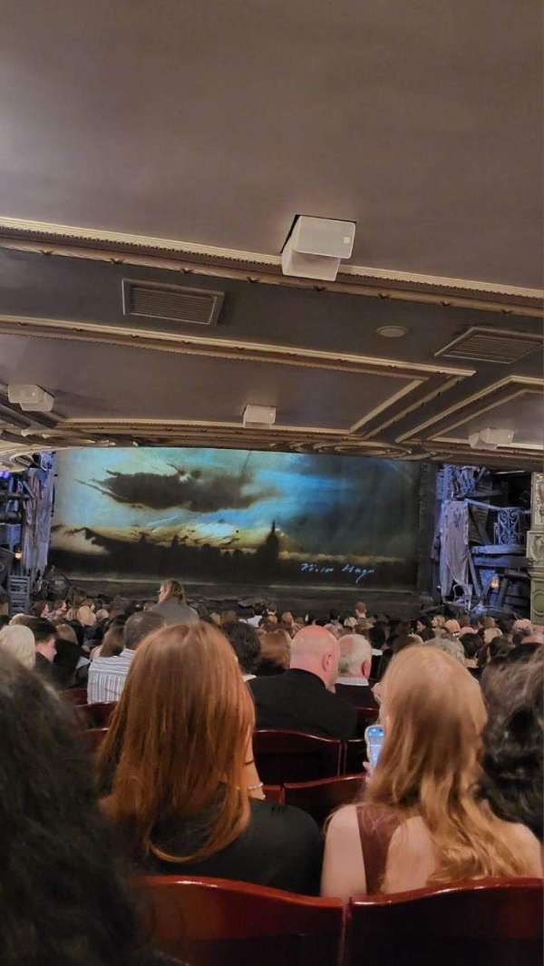 Sondheim Theatre, West End, section: Stalls, row: U, seat: 25