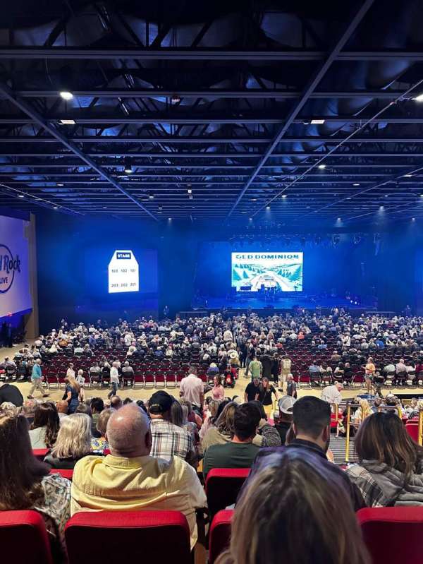 Hard Rock Live Bristol, section: 203, row: Q, seat: 4