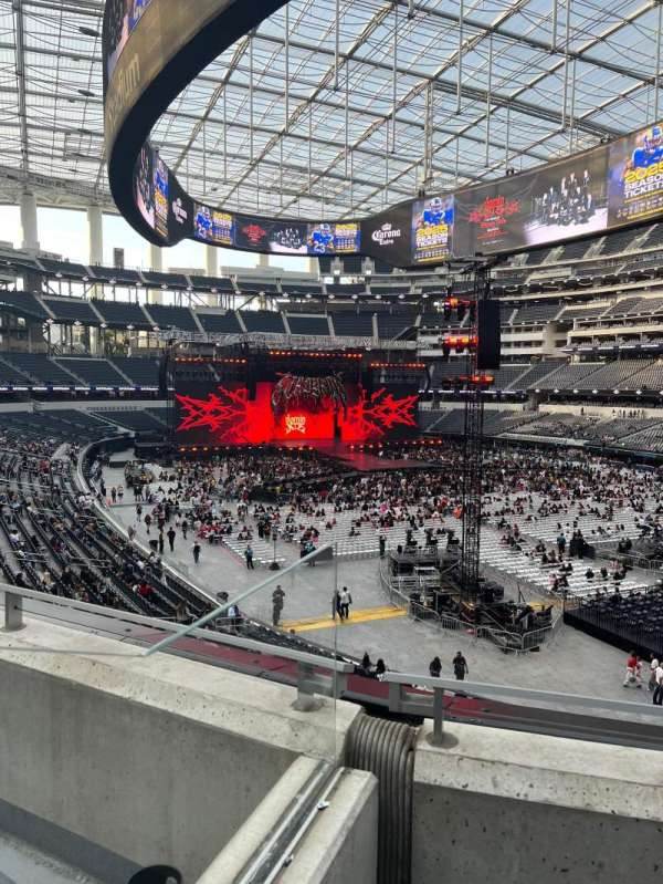 SoFi Stadium, section: 227, row: 2, seat: 10