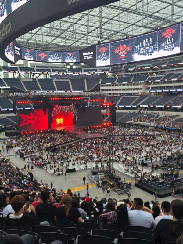 SoFi Stadium, section: 227, row: 20, seat: 3-4