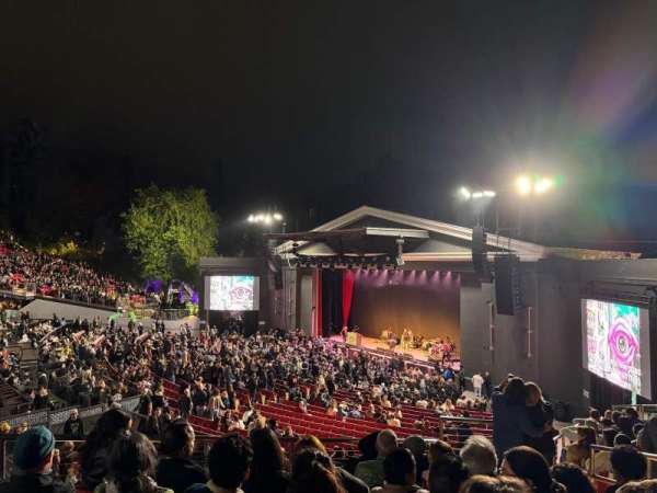 The Greek Theatre, section: South Terrace, row: F, seat: 22