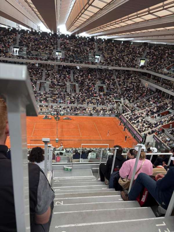 Court Philippe Chatrier, section: 50, row: 14, seat: 76