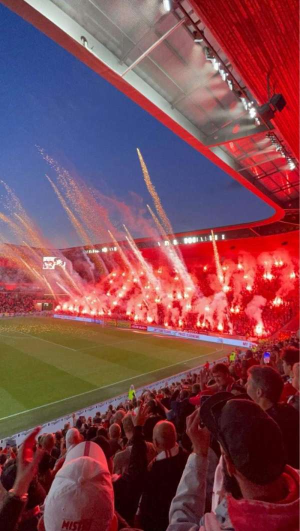 Fortuna Arena, section: 114, row: 14, seat: 3