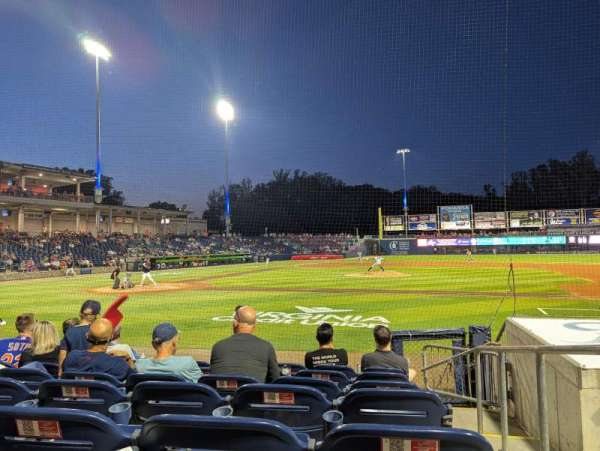 Virginia Credit Union Stadium, section: 6, row: G, seat: 1