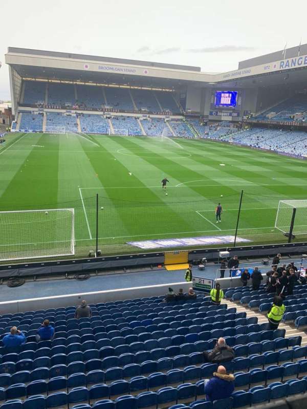 Ibrox Stadium, section: CR5, row: LA, seat: 129