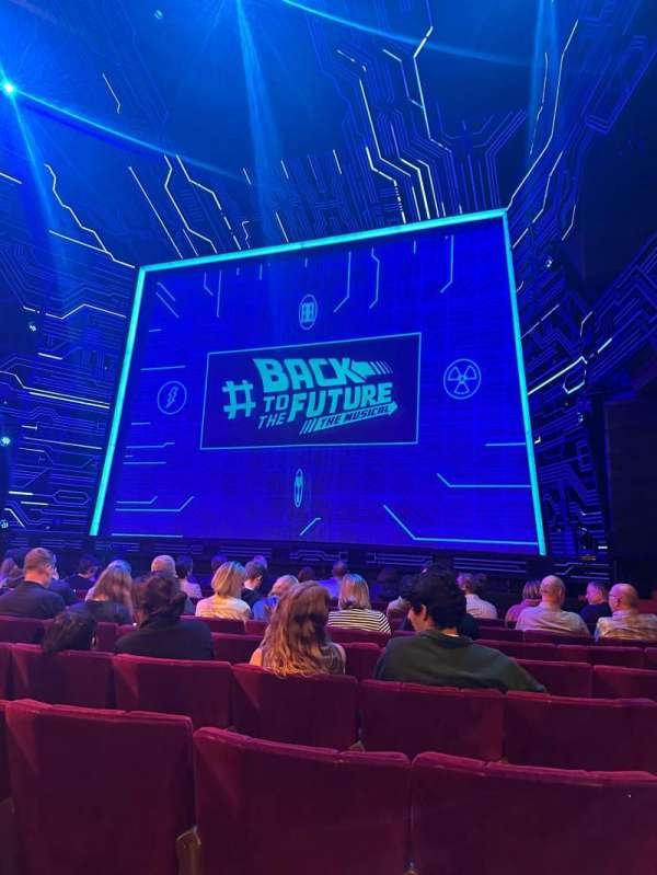 Adelphi Theatre, section: Stalls, row: J, seat: 8