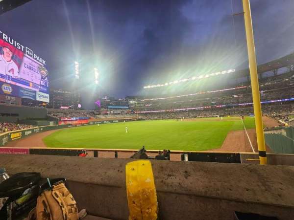 Truist Park, section: 144, row: 9, seat: 2