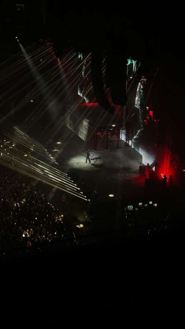 The O2, London, section: 421, row: D, seat: 948
