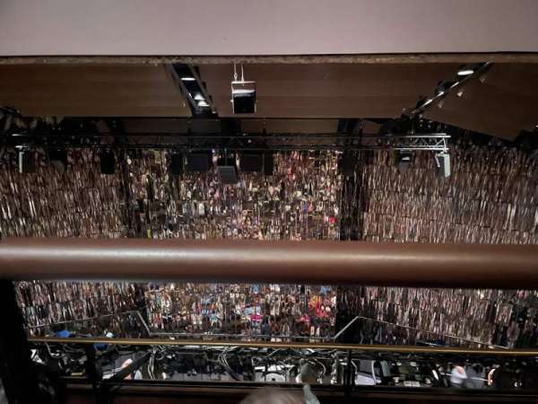 Barbican Theatre, section: Gallery, row: B, seat: 28