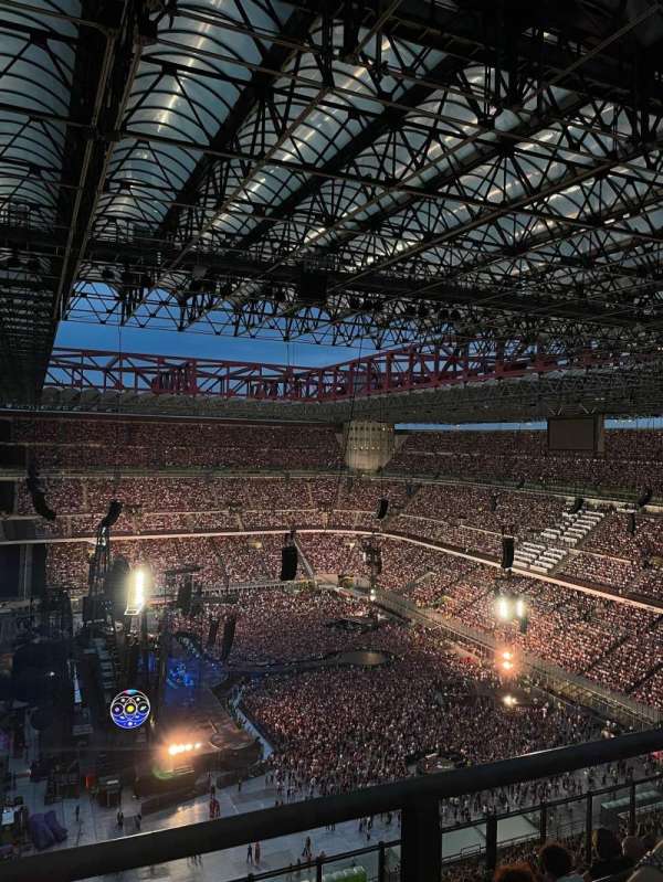 San Siro, section: 356, row: 2, seat: 20