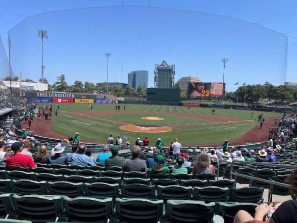 Sutter Health Park, section: 112, row: 22, seat: 6
