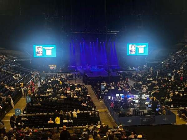 The O2, London, section: 106, row: W, seat: 188