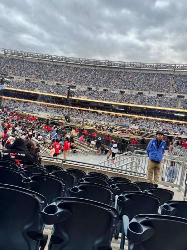 Soldier Field, section: 106, row: 6, seat: 14