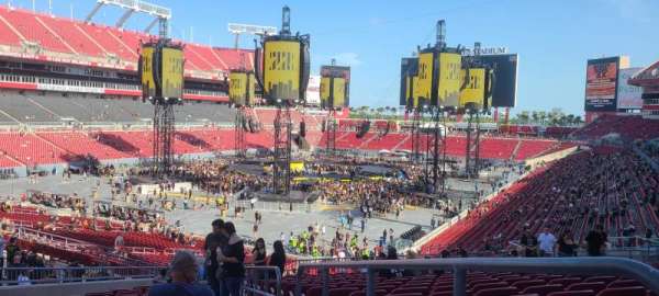 Raymond James Stadium, section: 201, row: T, seat: 21