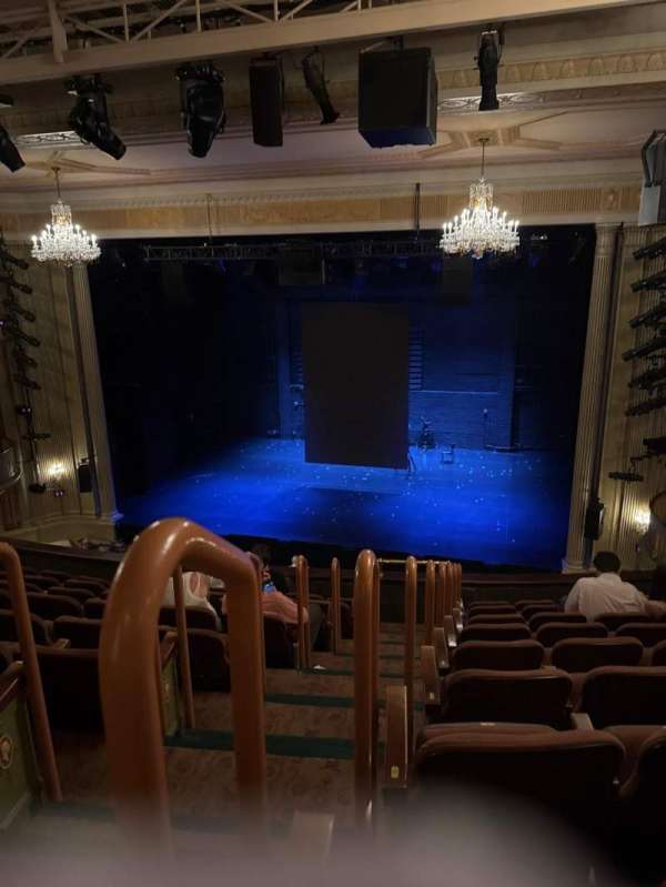 Music Box Theatre, section: Mezzanine R, row: J, seat: 2