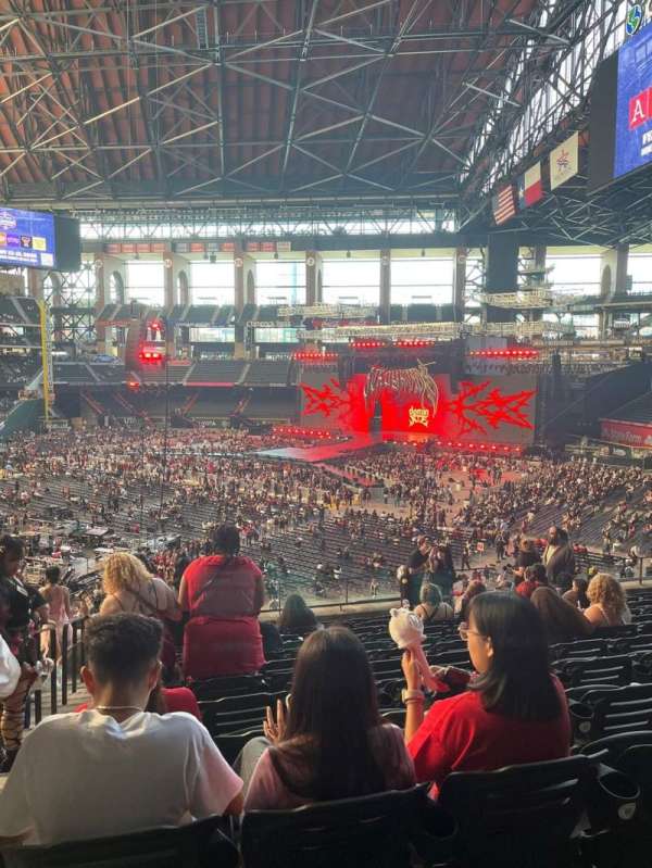 Globe Life Field, section: 121, row: 12, seat: 1