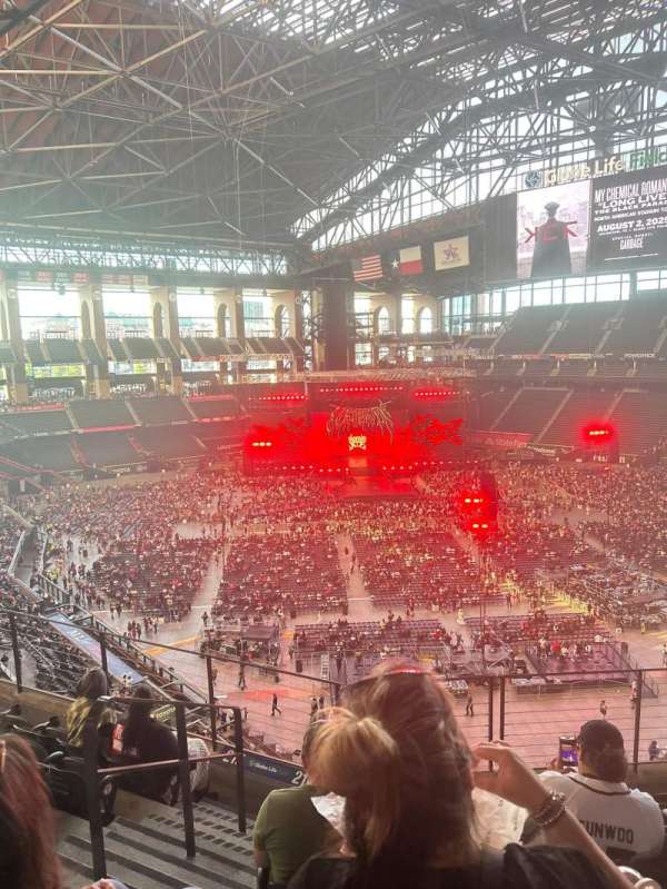 Globe Life Field, section: 216, row: 6, seat: 2
