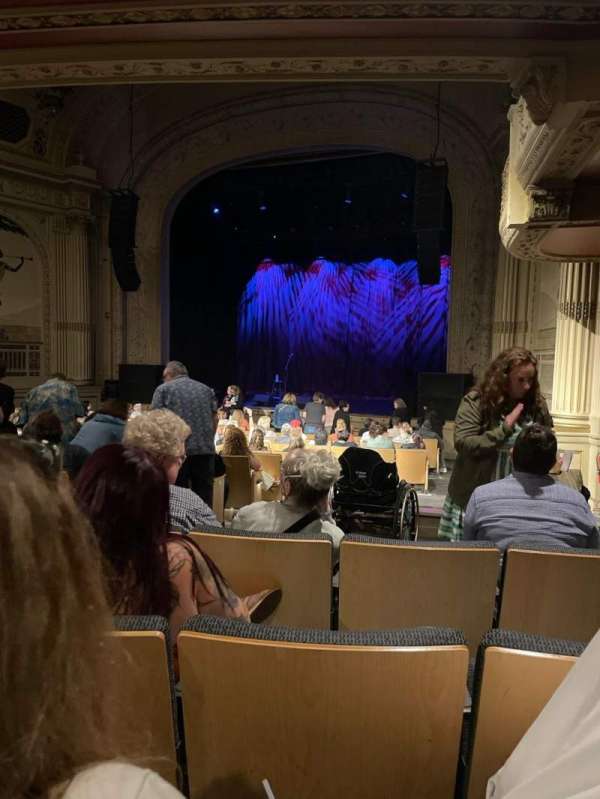 The Cabot, section: Orchestra, row: R, seat: 8