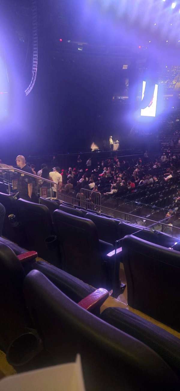 Madison Square Garden, section: 117, row: 7, seat: 13