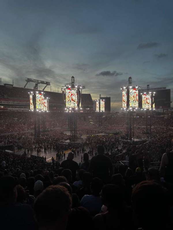 Raymond James Stadium, section: 227, row: N, seat: 20