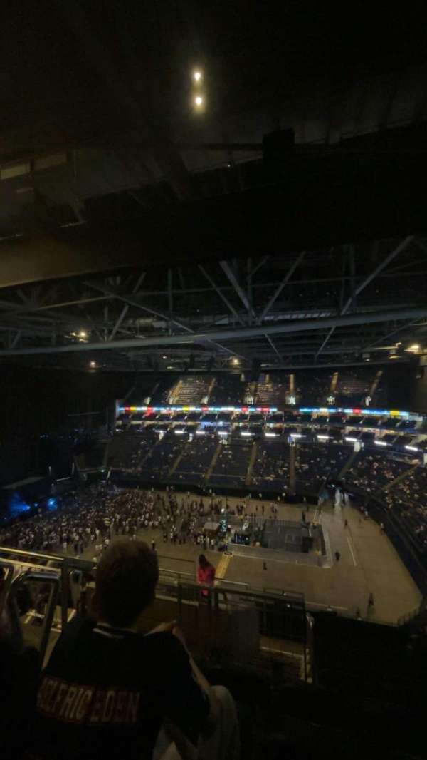The O2, London, section: 405, row: L, seat: 565