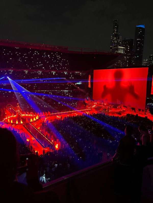 Soldier Field, section: 309, row: 4, seat: 8