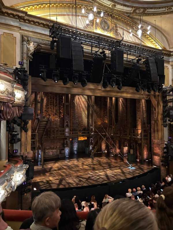 Victoria Palace Theatre, section: Royal Circle, row: D, seat: 37
