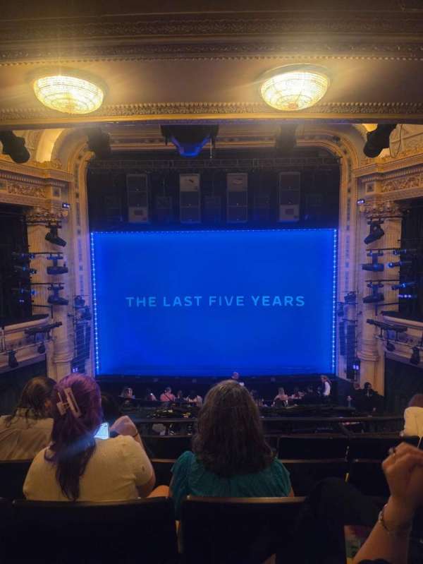 Hudson Theatre, section: Dress Circle C, row: E, seat: 110