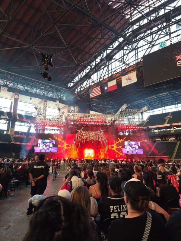 Globe Life Field, section: Floor J, row: 21, seat: 1