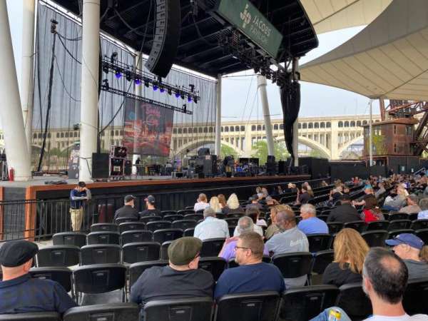 Jacobs Pavilion, section: 100, row: N, seat: 104